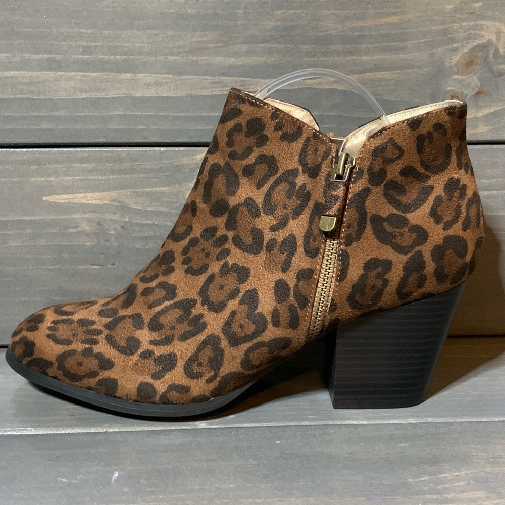Style & Co's Masrinaa booties-leopard